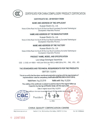 3C alternador de baixa tensão GGD400 1600