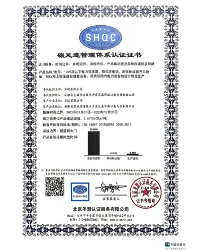 Certificação Pegada de Carbono