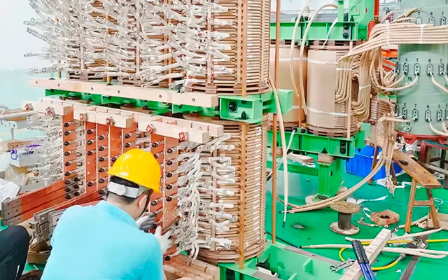 Características do transformador de mineração