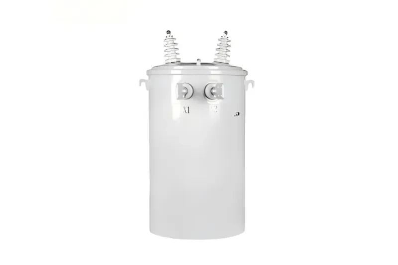 Transformador montado polo da fase 25kVA monofásica