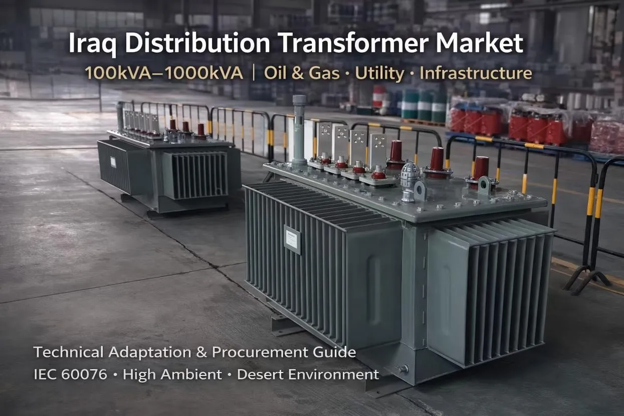 Análise aprofundada do mercado de transformadores de distribuição do Iraque: Guia de adaptação técnica e aquisição para produtos de 100kVA-1000kVA